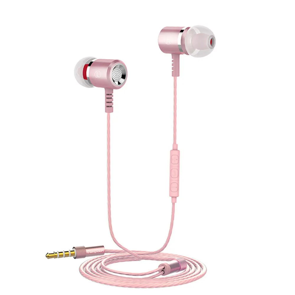 3,5 мм MP3 двойной бас наушники с микрофоном провод Eadphone для ПК смартфон 29