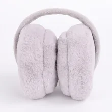 Nova pele cor sólida senhoras earmuffs outono e inverno quente e confortável unisex esqui pele fones de ouvido casque antibruit bonito