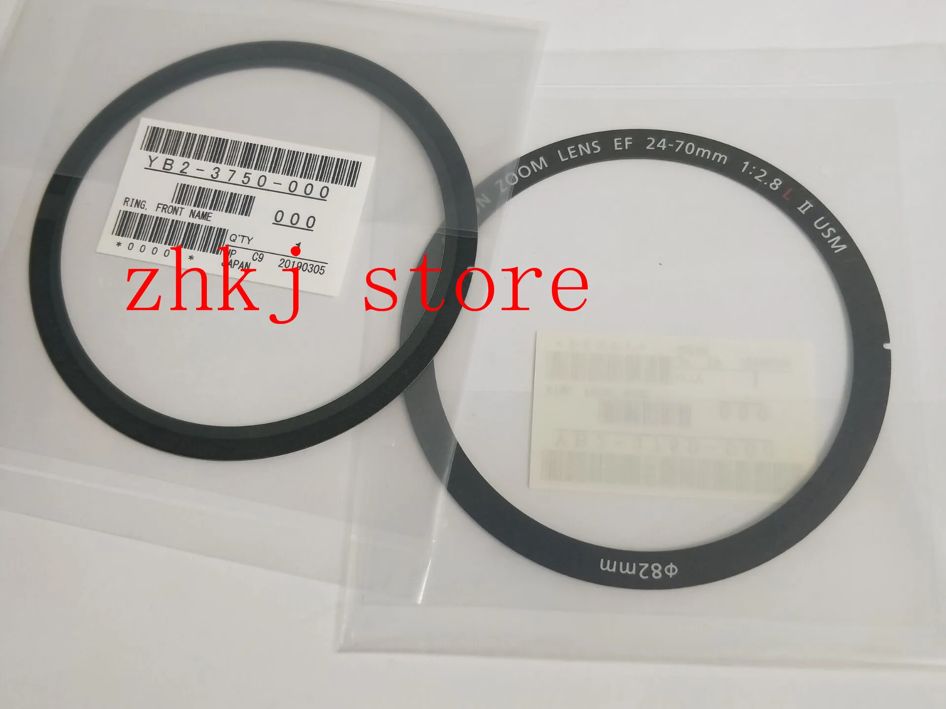 Абсолютно новое оригинальное для Canon 24-70 F2.8 II цифровое кольцо переднее кольцо объектива, стандартное кольцо табличка, Запасная часть
