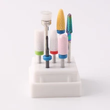 Набор для полировки ногтей 7 комбинированная Шлифовальная головка шлифовальный станок разгрузка сверление керамическая Вольфрамовая стальная головка