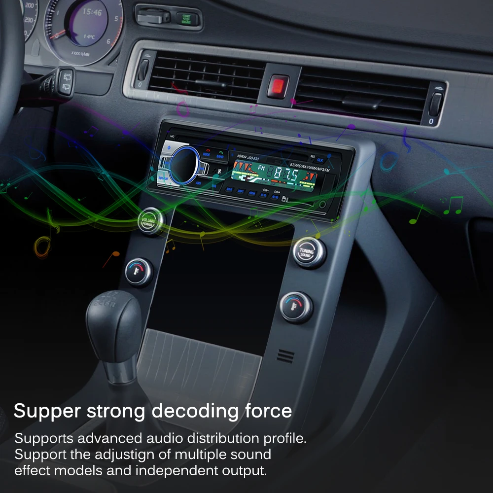 4*60 Вт Bluetooth fm-радио Aux автомобильное радио 12 В lcd Автомобильный медиаплеер SD USB MP3 автомагнитолы Автомобильная электроника