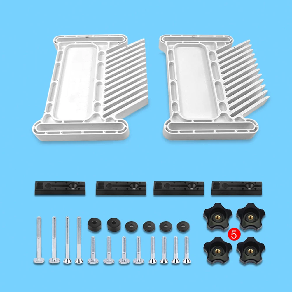 Двойной DIY манометр, многоцелевой станок, вставная пластина, деревообрабатывающий Профессиональный перо Loc доска, ручные инструменты, пилы, настольные