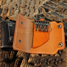 Мужские и женские кошельки для ключей от машины, модный держатель для ключей, чехол для кредитных карт, ключница, органайзер, чехол, сумка для денег, 3 цвета