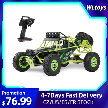 

Wltoys 12428 1/12 RC Car 50km/h High Speed 2.4G 4WD Electric Racing Car Off-road Crawler Remote Control Car VS Wltoys XKS 144001