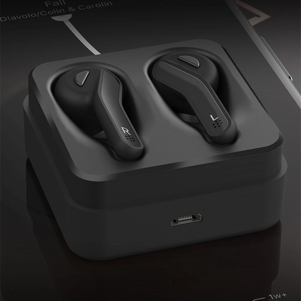 В 72 часа Bluetooth 5,0 наушники гарнитура с MicTWS Двойные стерео беспроводные Bluetooth наушники Handfree с зарядным устройством