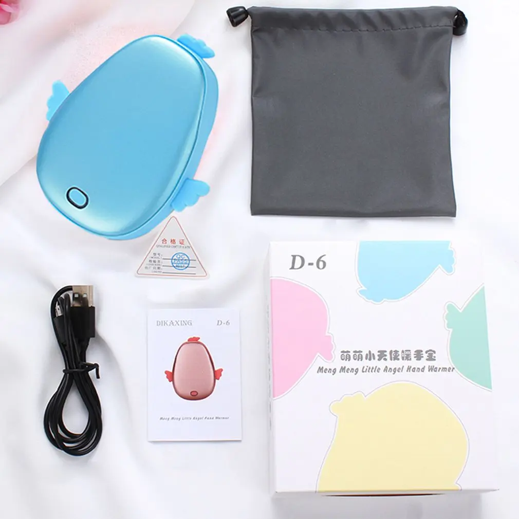 

Rechargeable Hand Warmer Power Bank Cute Cartoon Power Bank Hand Warmers Dual-Use USB Charging Hand Warmers Mobile Power