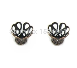 

300PCs Bead Caps 5*7mm *bead caps toggle clasp brooch findings connector charms *bead caps toggle clasp brooch findings