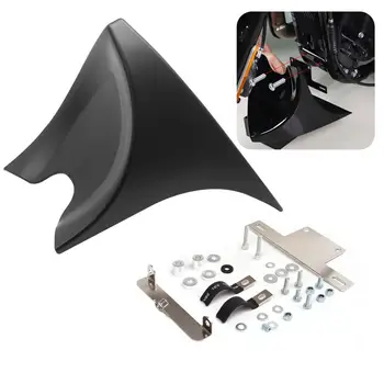 

Motorcycle Accessories Cafe Racer Black Chin Lower Front Spoiler Air Dam Fairing Cover Fit For Harley Sportster 48 883 1200