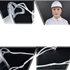 Eco Friendly Transparent Plastic Catering Chef Anti-spit Mask Reusable Kitchen Cooking Adjustable Mouth Cover Mask 3