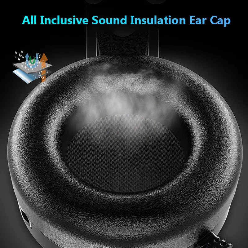7 1 Stereo Gaming Headsets Wired Over Head Gamer Headphone With Microphone Volume Control Game Earphones For PC Laptop Xbox