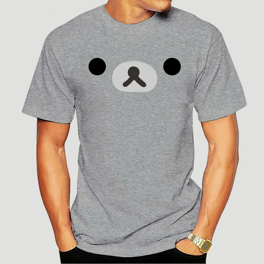 Мужская футболка коричневая rilakkuma женские мужские футболки | одежда