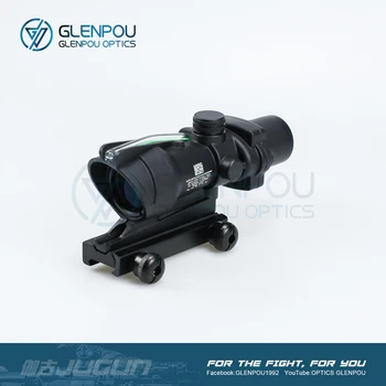 

Trijicon ACOG 4X32 Real Fiber Optics Illuminated Etched Reticle Tactical Optical Scope Hunting Optics Sight Airsoft Sight