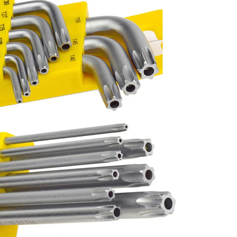 92-625 624 security torx allen key set des1