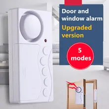 Беспроводной для дома для окна двери охранный датчик охранной сигнализации магнитный датчик для домашней системы безопасности автономный Магнитный