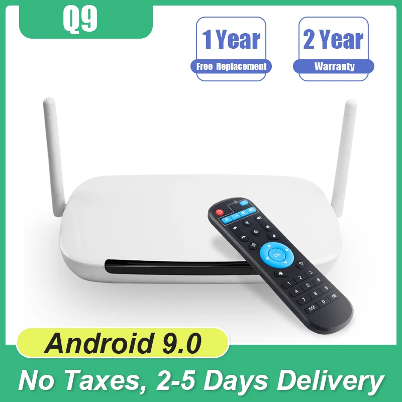 

Leadcool Smart TV BOX Q9 Amlogic S905W Quad Core 1G/2G DDR3 Support 2.4G Wireless 4K UHD Android 9.0 TV BOX Leadcool PK X96 Mini