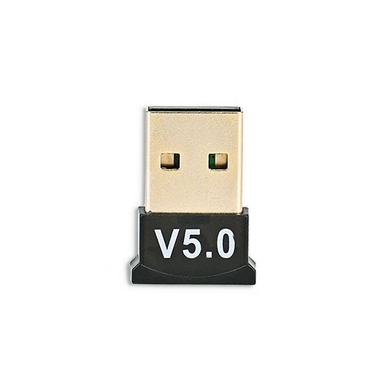 Type A no drive V5.0 USB Bluetooth 5,0 адаптер передатчик Bluetooth приемник аудио Bluetooth ключ беспроводной USB адаптер для компьютера ПК ноутбука - Цвет: Type A no drive