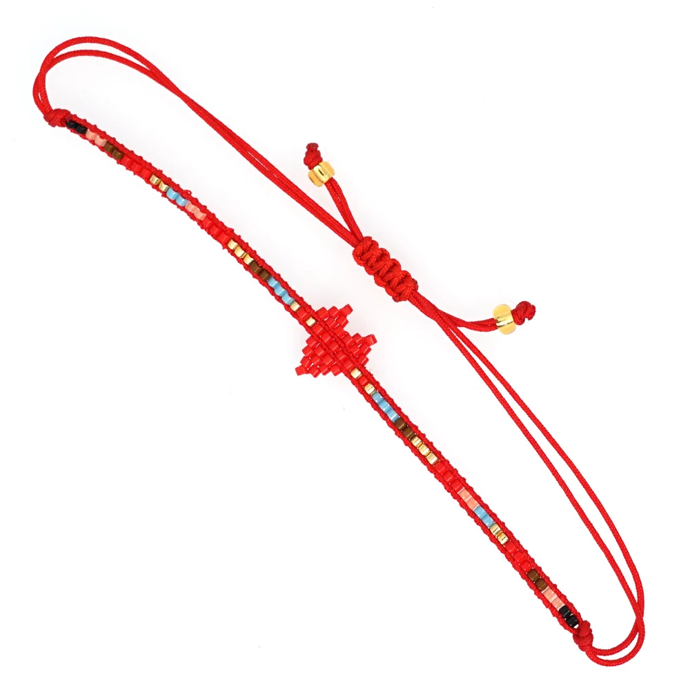 Go2boho браслет в форме сердца MIYUKI Pulseras Mujer Moda женские богемные браслеты-манжеты Bileklik украшения для влюбленных подарок для влюбленных