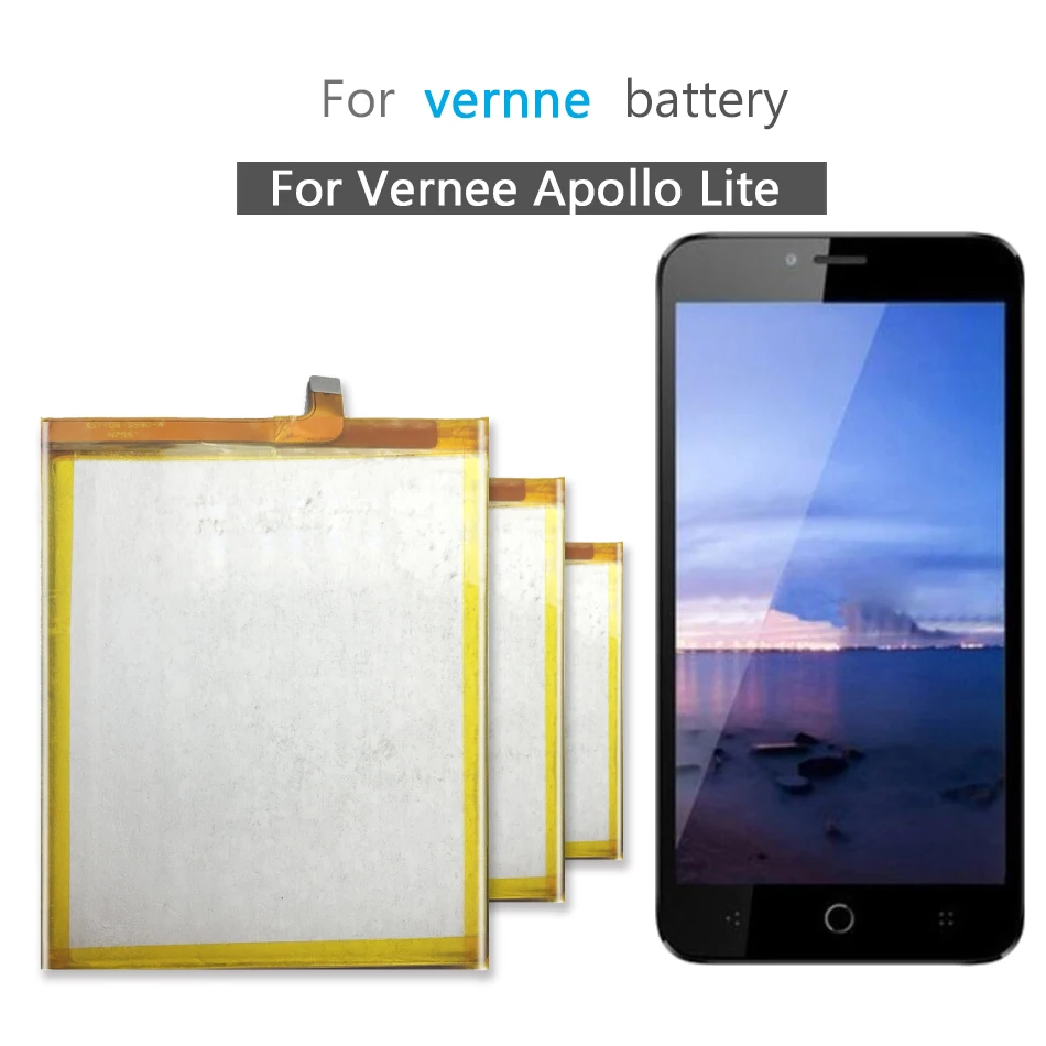 Бесплатные инструменты для Vernee Apollo/Apollo Lite сменная литий-ионная батарея 3180 мАч