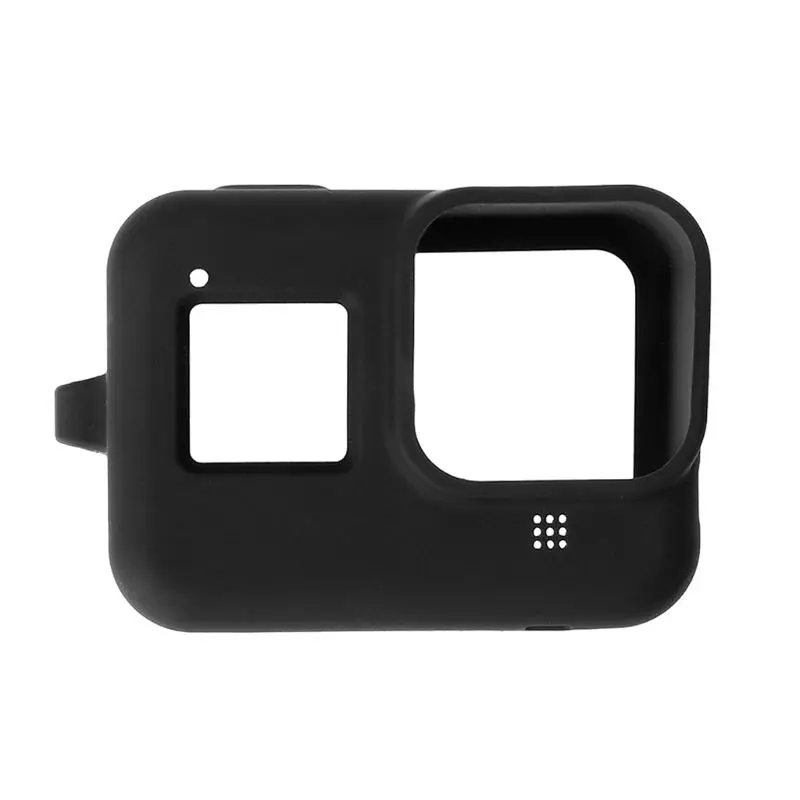 Силиконовый защитный чехол для камеры с ремешком для GoPro Hero 8