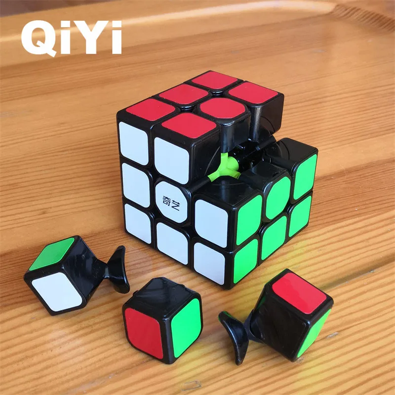 3X3x3 Magic Cube Speed Smooth Cube Educational Toy Cube Two Pieces 