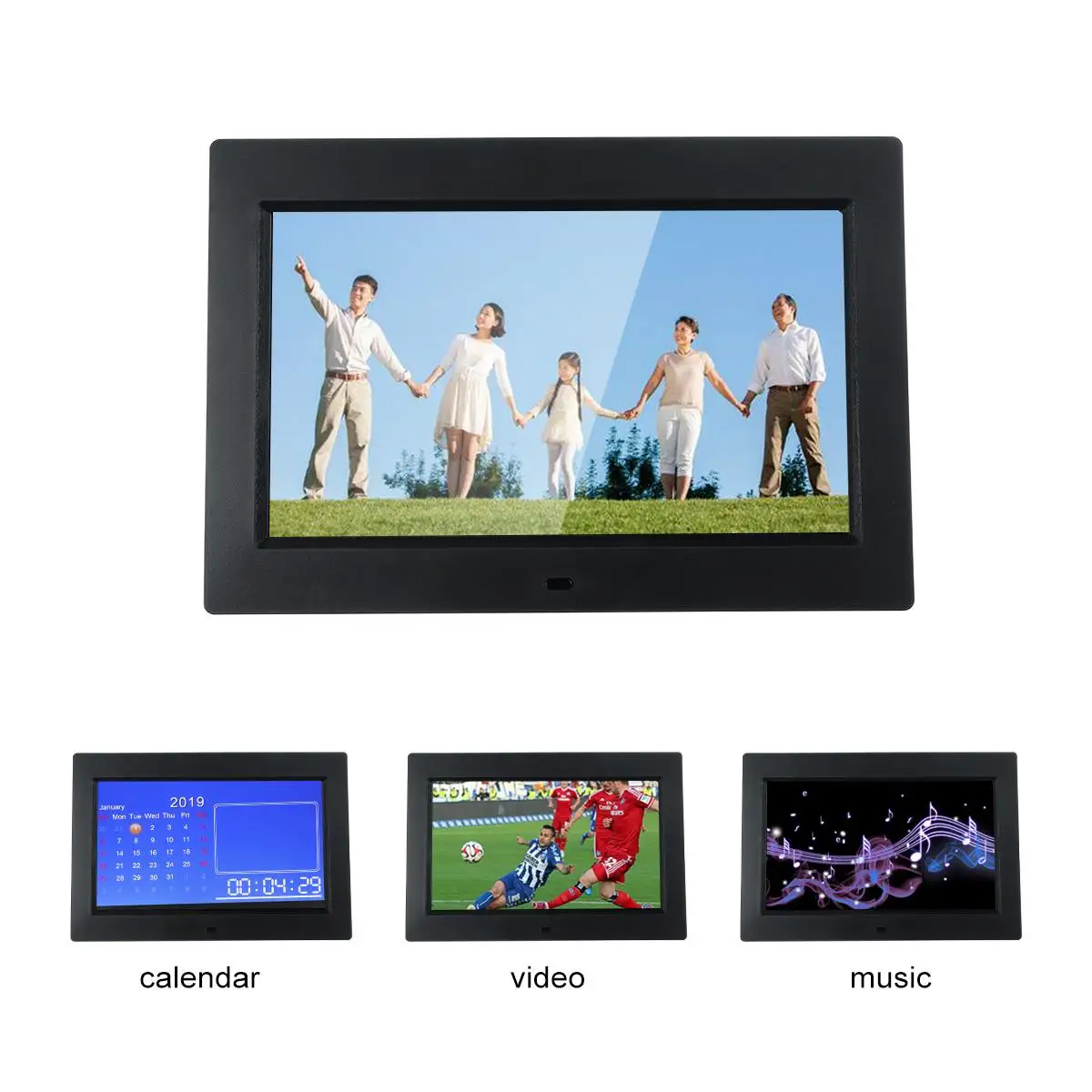 Capacidade de Armazenamento Tablet em Forma de Relógios Digitais com ue Multifuncional Polegada Eua au uk Plug Adaptador 10 32gb 1024*600 - Image 2