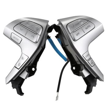 

84250-0E120 Multifunction Steering Wheel Combination Control Switch For Toyota Camry(Silver)