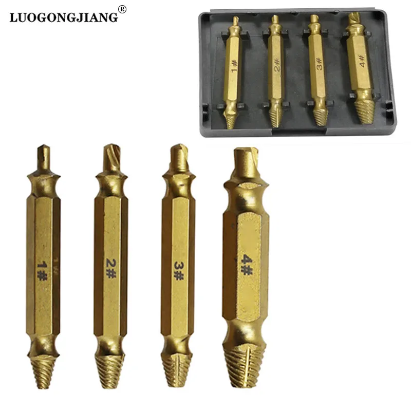 4 шт титановый сломанный болт для удаления повреждений искусственный легкий