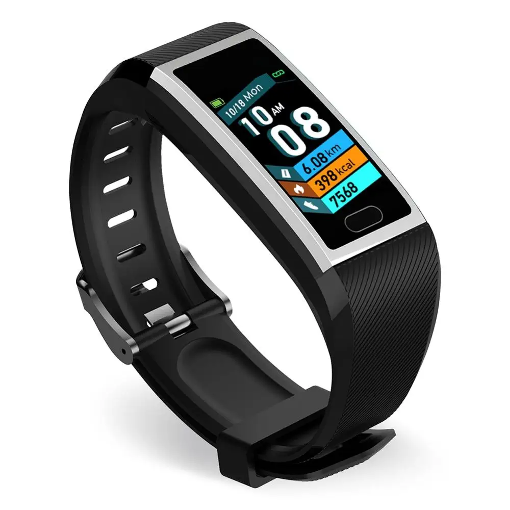 

Waterproof GPS Smart Bracelet Watch Wristband 118 Plus Fitness Tracker Heart Rate Monitor Alarm Clock Smart Band Fitness Band