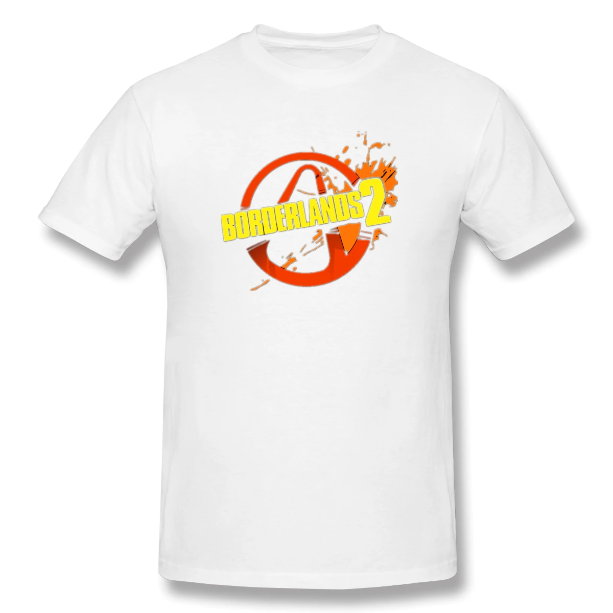 Borderlands 2 Circle t shirt men Casual Fashion Men's Basic Short Sleeve T-Shirt boy girl hip hop t-shirt top tees Borderlands 2 Circle t shirt men Casual Fashion Men's Basic Short Sleeve T-Shirt boy girl hip hop t-shirt top tees