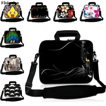 

For Xiaomi Chuwi Macbook iPad Pro Lenovo Air Mens Briefcase 15 15.6 14.1 14 Inch Laptop Bag 17 10 17.3 13 11.6 12 Notebook Case