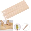 100 Pcs Disposable Waxing Wax Wooden Bamboo Sticks Spatula Tongue Depressor Kit Hair Removal Cream Depilatory Beauty Tool 2