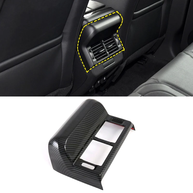

Car Styling Interior Armrest Rear Air Outlet Diffuser Vent Cover Trim 1pcs For Land Rover Range Rover Evoque L551 2019 2020