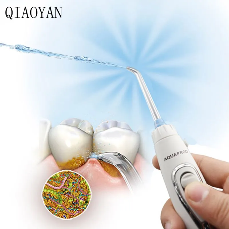 QIAOYAN Профессиональный водный Флоссер, белый Электрический ирригатор ...