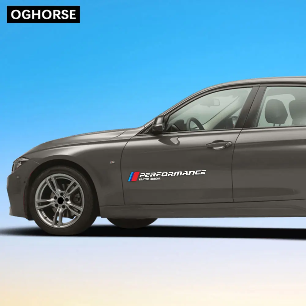 Автомобильный Стайлинг M представление дверь боковая наклейка украшение логотип