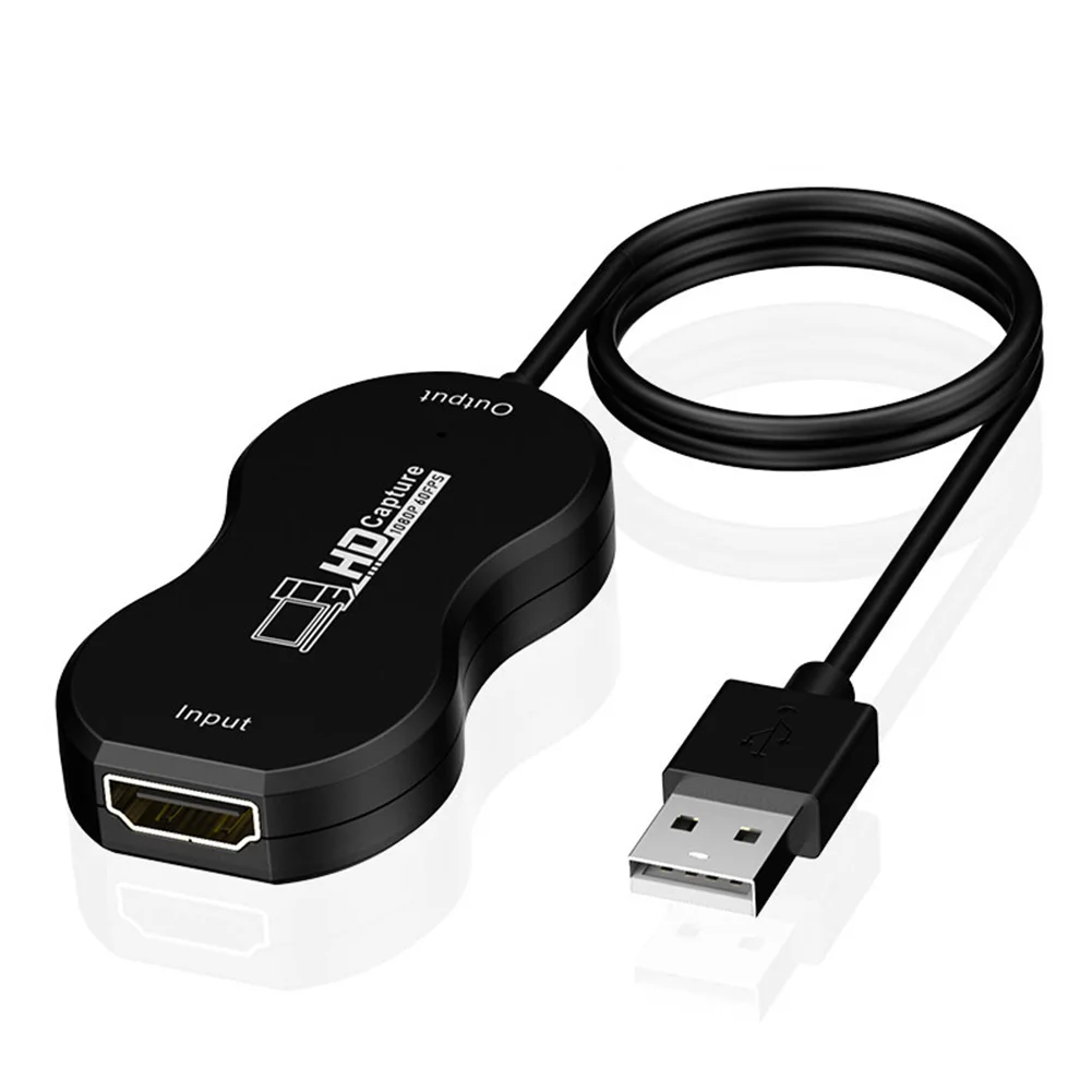 Портативный USB 2 0 HDMI карта захвата 1080P HD мини видео запись коробка видеокамера