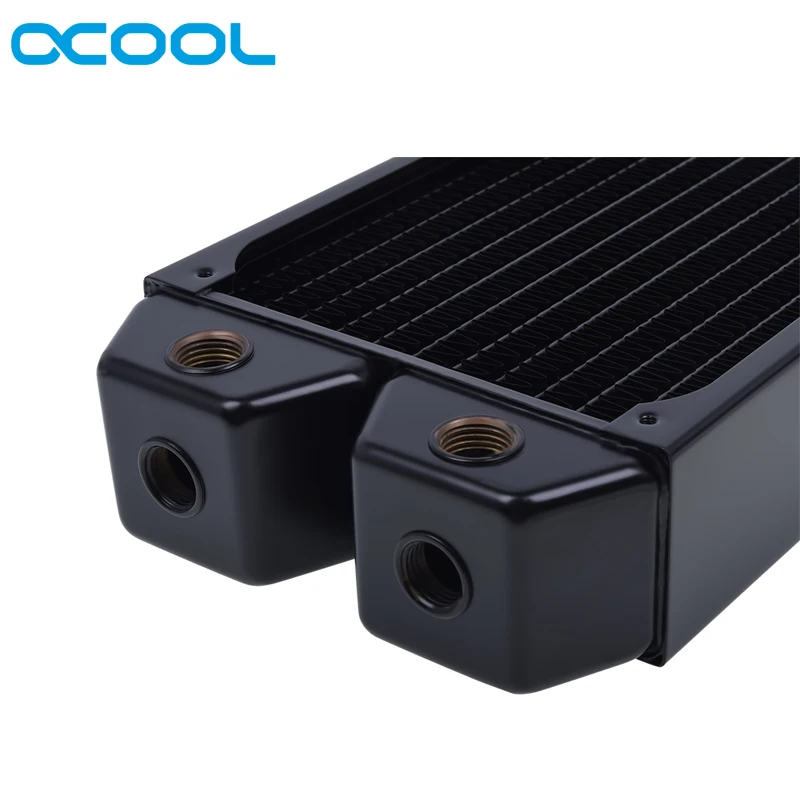 Alphacool XT45 полностью медный 120 мм, 240 мм, 360 мм, 480 мм, 45 мм толстый радиатор водяного охлаждения компьютера cooler master