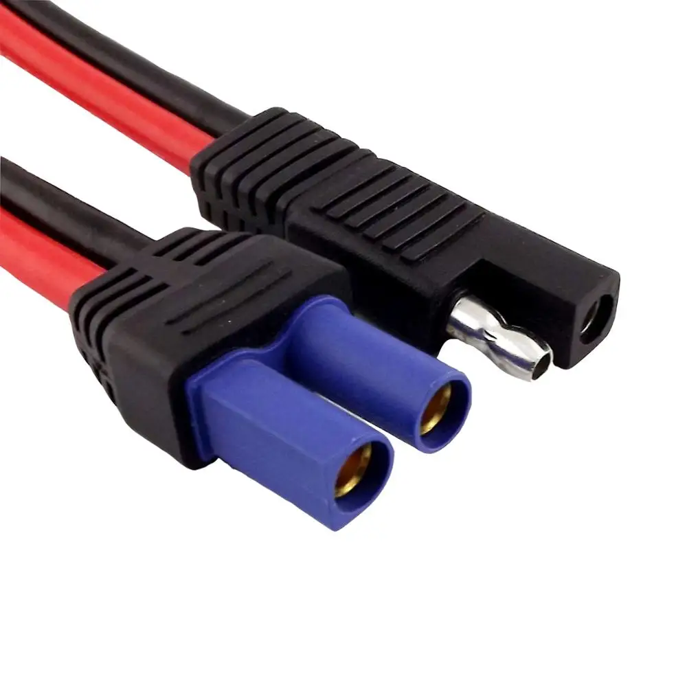 10x DC автомобильный разъем EC5 гнездовой для SAE адаптер провод кабель 10AWG 15 см |