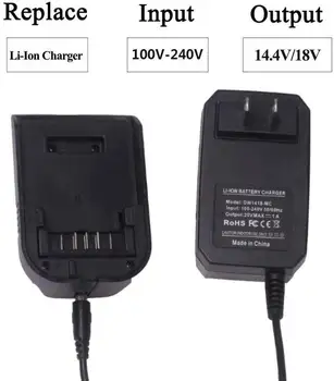 

1 A charging current 14.4V 20V Li-ion battery charger for Dewalt DCB205 DCB204 DCB203 DCB201 DCB200 DCB140 high quality charger
