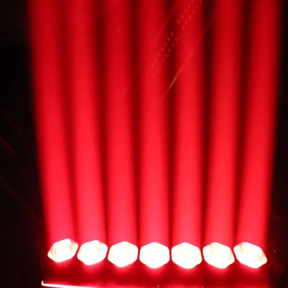 7*40 Вт лампы размытого света led диско прожектор с зумом для сцены движущаяся головка pro RGBW DMX управление led профессиональная движущаяся головка zoom wash effect mowin