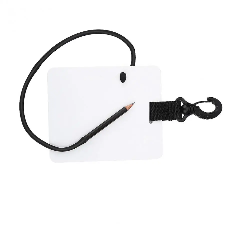 Грифельная доска для подводного дайвинга, для письма, для плавания, Wordpad gear Board с зажимами для карандашей, веревка, анти-потеря, инструменты для заметок на открытом воздухе