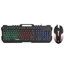 Компьютерная Проводная игровая клавиатура и мышь комбинированный набор светодиодный светильник механический D08B