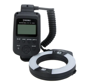 

YONGNUO YN-14EX Macro Ring Flash Light Large-sized LCD display And LED AF assist light for Canon EOS DSLR Camera