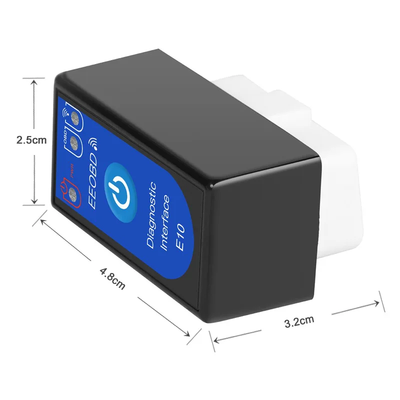 E10 OBD2 сканер EEOBD WIFI автомобильный двигатель детектор неисправностей ELM327 OBDII