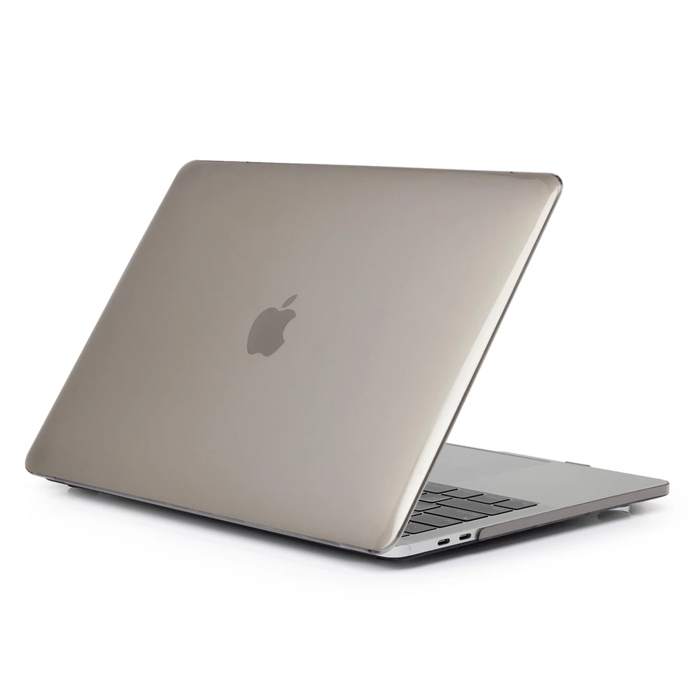 Чехол для ноутбука MacBook Air 13,3(A1466 A1369) Air 11,6(A1370 A1465) Прозрачный Кристальный устойчивый к царапинам защитный чехол для ноутбука - Цвет: Grey