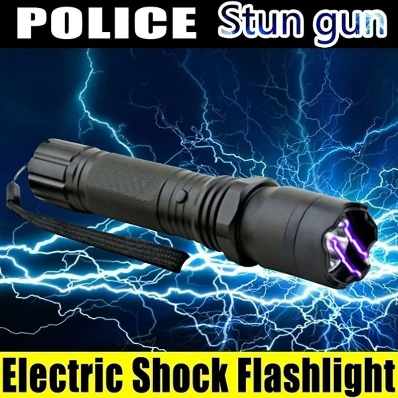 

Women Men Self Defense Electric Shocks Flashlight Luminous Toy Only for Adult Protect Yourself High Concealment Electric Shocker