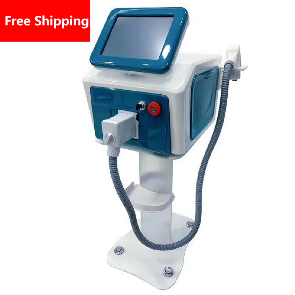 Лучшая машина для удаления волос диодным лазером 800 Вт с 3 длинами волны нм