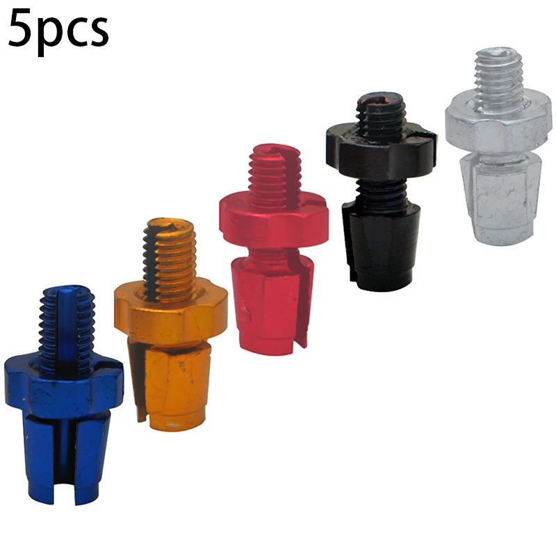 5Pcs Bicycle MTB Bike Brake Lever Nut Adjustment Screw 7mm Thread Accessories tool for common brake levers