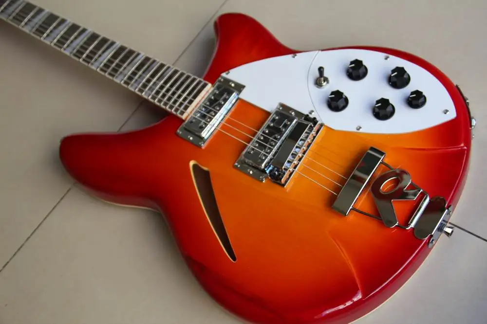 Электрогитара RickenBackr 330 6 струнная электрогитара в Sunburst 120101