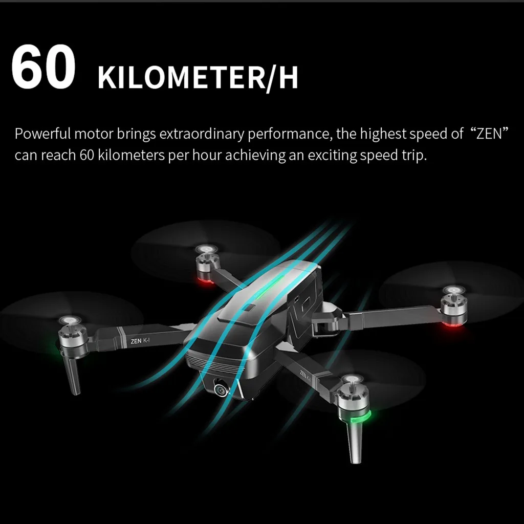 VISUO ZEN K1 GPS 5G Wifi FPV 4K 720P двойная камера Оптическое позиционирование потока