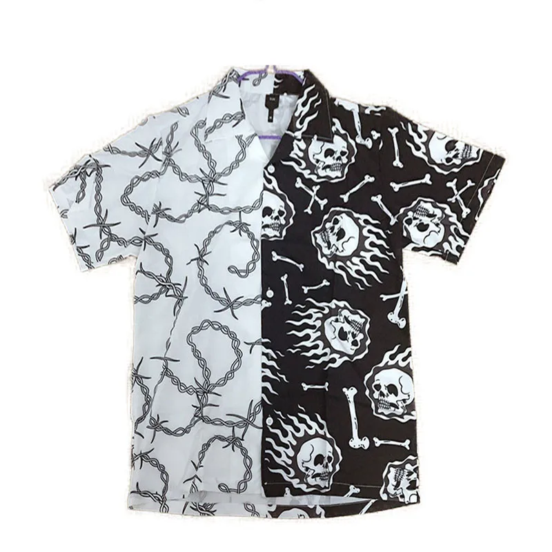 Vintage Hawaiian Short Sleeve Shirt for Men casual short sleeved shirt short sleeved shirt hawaiian shirt